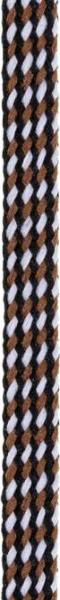 Flachkordel - Hoodieband 9 mm, braun-multicolor